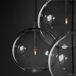Callene Offset Globe Cluster Chandelier 44"