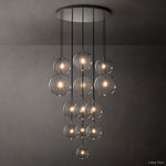 Callene Offset Globe Cluster Chandelier 44"