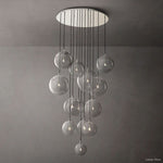 Callene Offset Globe Cluster Chandelier 44"