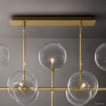 Callene Offset Globe Linear Chandelier 58"