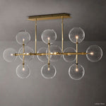 Callene Offset Globe Linear Chandelier 58"