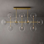 Callene Offset Globe Linear Chandelier 58"