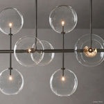 Callene Offset Globe Linear Chandelier 58"