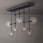 Callene Offset Globe Linear Chandelier 60"