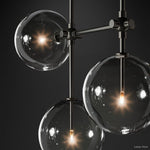 Callene Offset Globe Linear Chandelier 60"