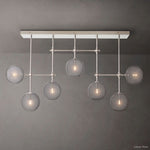 Callene Offset Globe Linear Chandelier 60"