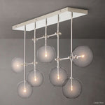 Callene Offset Globe Linear Chandelier 60"