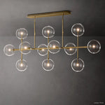 Callene Offset Globe Linear Chandelier 72"