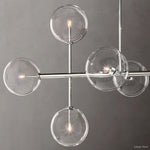 Callene Offset Globe Linear Chandelier 72"