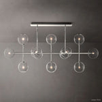 Callene Offset Globe Linear Chandelier 72"