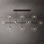 Callene Offset Globe Linear Chandelier 72"