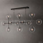 Callene Offset Globe Linear Chandelier 72"