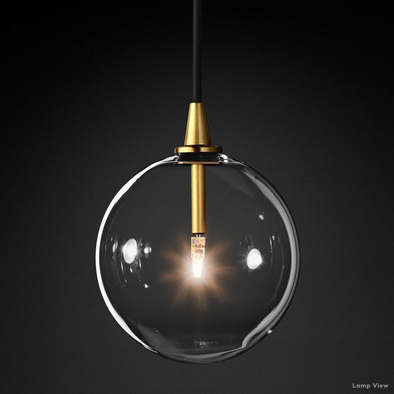 Callene Offset Globe Pendant Light