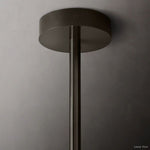 Callene Offset Globe Six-Arm Chandelier 40"