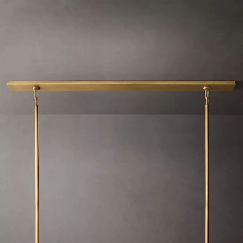 Beckman Rectangular Chandelier 54"