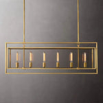 Beckman Rectangular Chandelier 54"