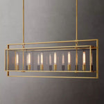 Beckman Rectangular Chandelier 54"