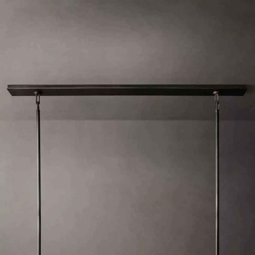 Beckman Rectangular Chandelier 54"