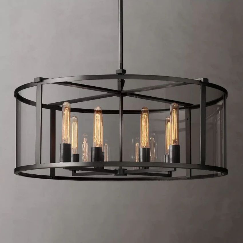 Beckman Round Chandelier 33"