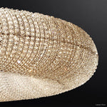 Halo Luminous Crystal Round Chandelier 32"