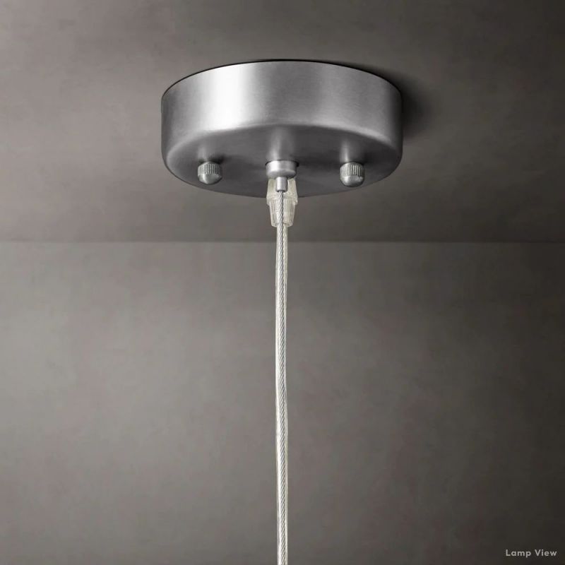 Halo Luminous Crystal Pendant Light