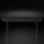 Harlow Chiseled Crystal Rectangle Chandelier 42"
