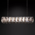 Harlow Chiseled Crystal Rectangle Chandelier 62"
