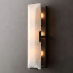 Harlow Chiseled Calcite Linear Wall Sconce