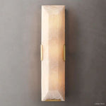 Harlow Chiseled Calcite Linear Wall Sconce