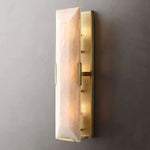 Harlow Chiseled Calcite Linear Wall Sconce