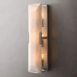 Harlow Chiseled Calcite Linear Wall Sconce