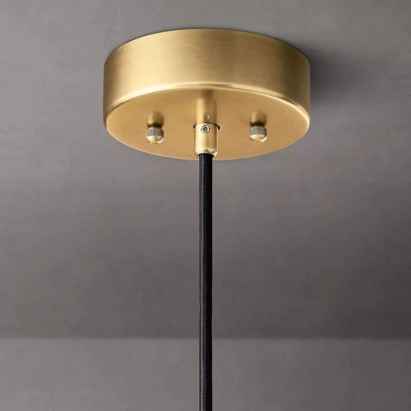 Harlow Chiseled Calcite Pendant Light