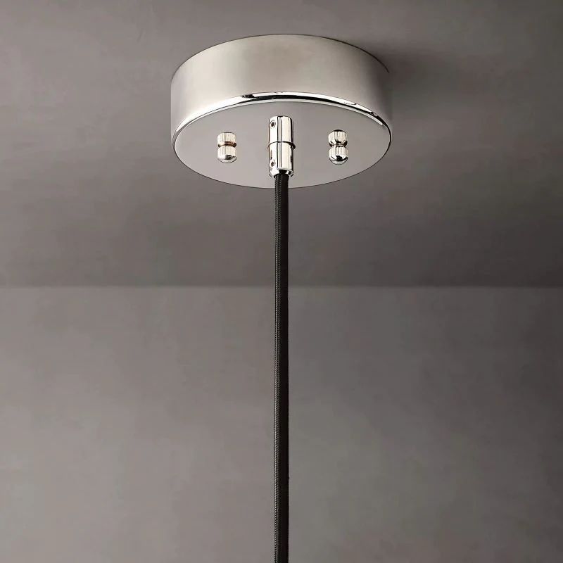 Harlow Chiseled Calcite Pendant Light