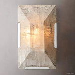 Harlow Chiseled Calcite Wall Sconce