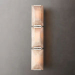 Harlow Chiseled Calcite Triple Wall Sconce
