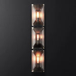 Harlow Chiseled Crystal Triple Wall Sconce