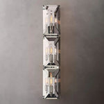Harlow Chiseled Crystal Triple Wall Sconce