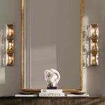 Harlow Chiseled Crystal Triple Wall Sconce