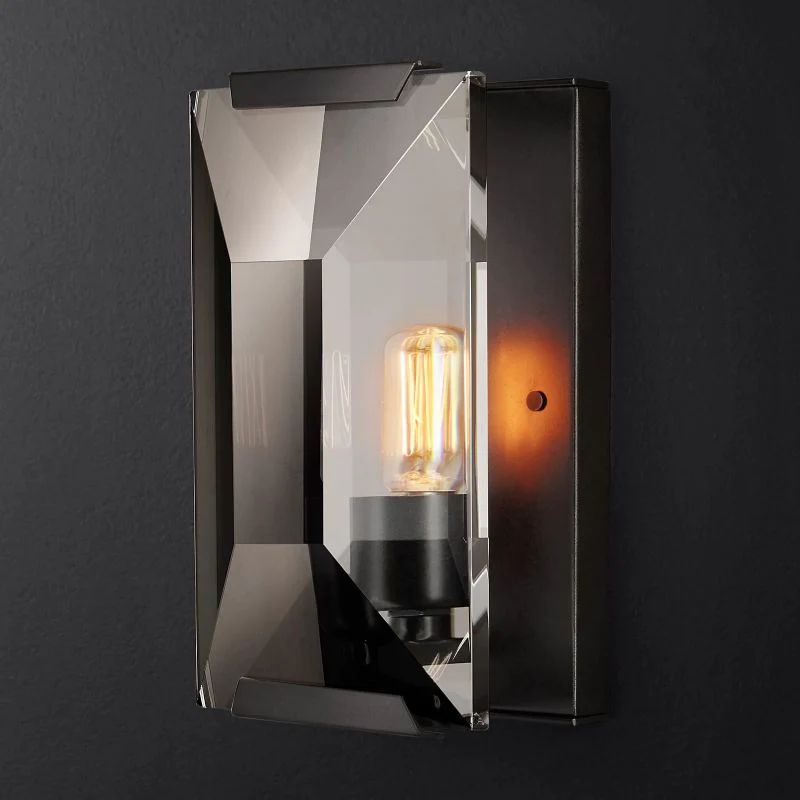 Harlow Chiseled Crystal Wall Sconce