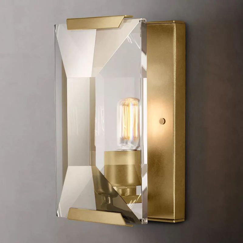 Harlow Chiseled Crystal Wall Sconce