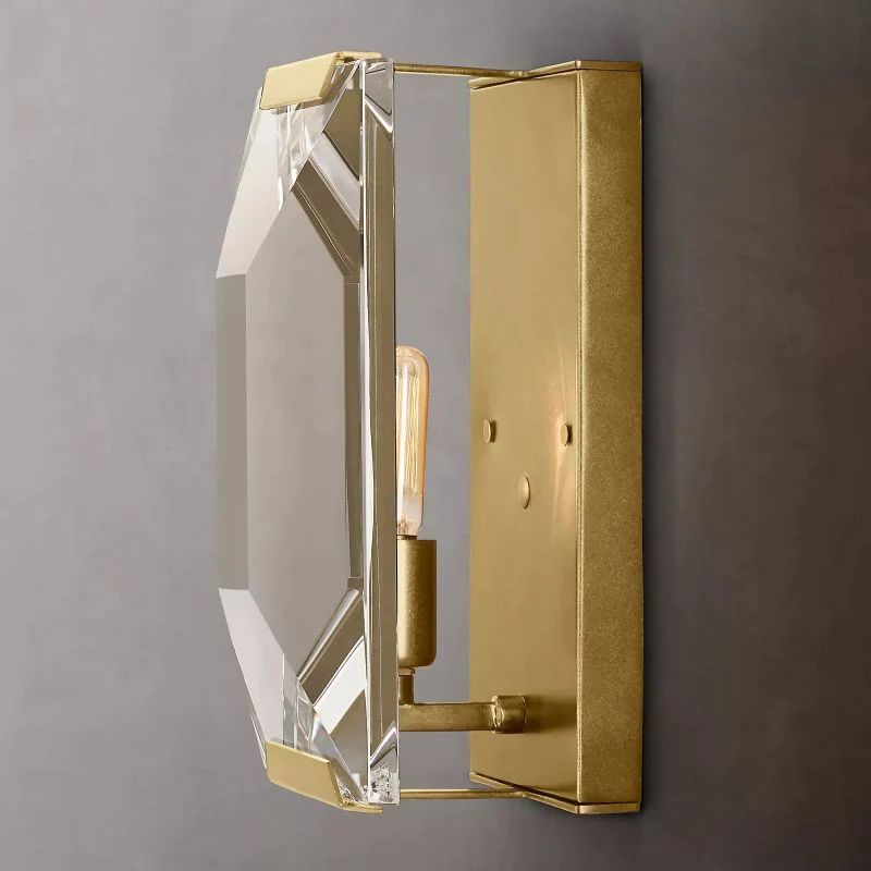 Harlow Chiseled Crystal Wall Sconce