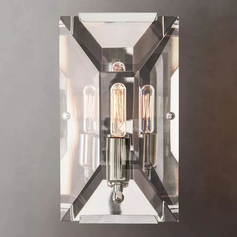 Harlow Chiseled Crystal Wall Sconce