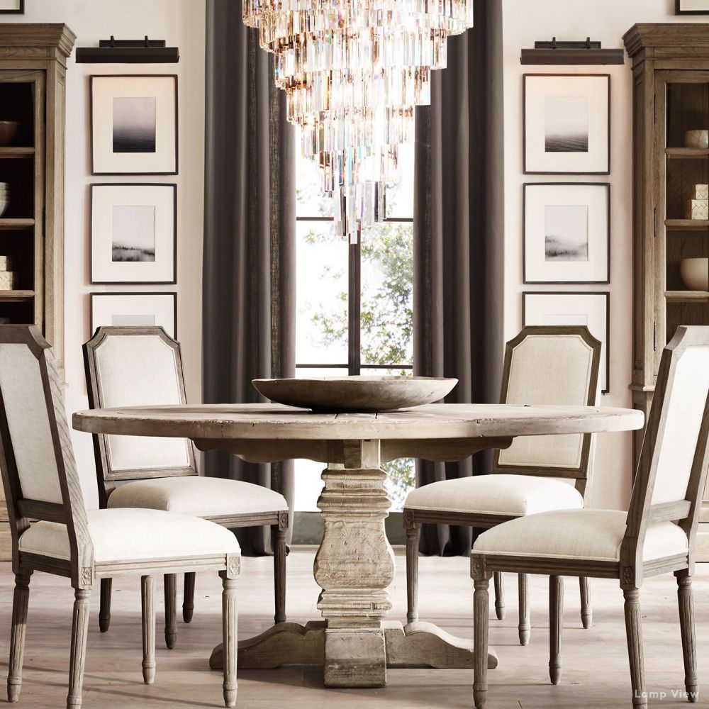 Odeon Layered Crystal Helix Chandelier