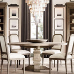 Odeon Layered Crystal Helix Chandelier