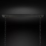 Harlow Chiseled Calcite Rectangle Chandelier 74"