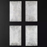 Harlow Chiseled Calcite Round Chandelier 60"