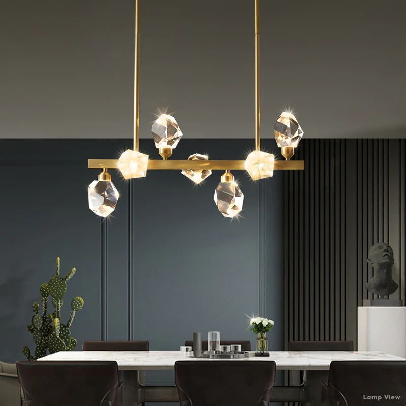 Angle Linear Chandelier