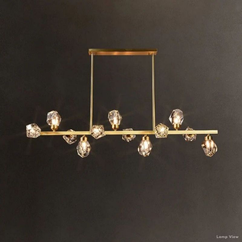 Angle Linear Chandelier