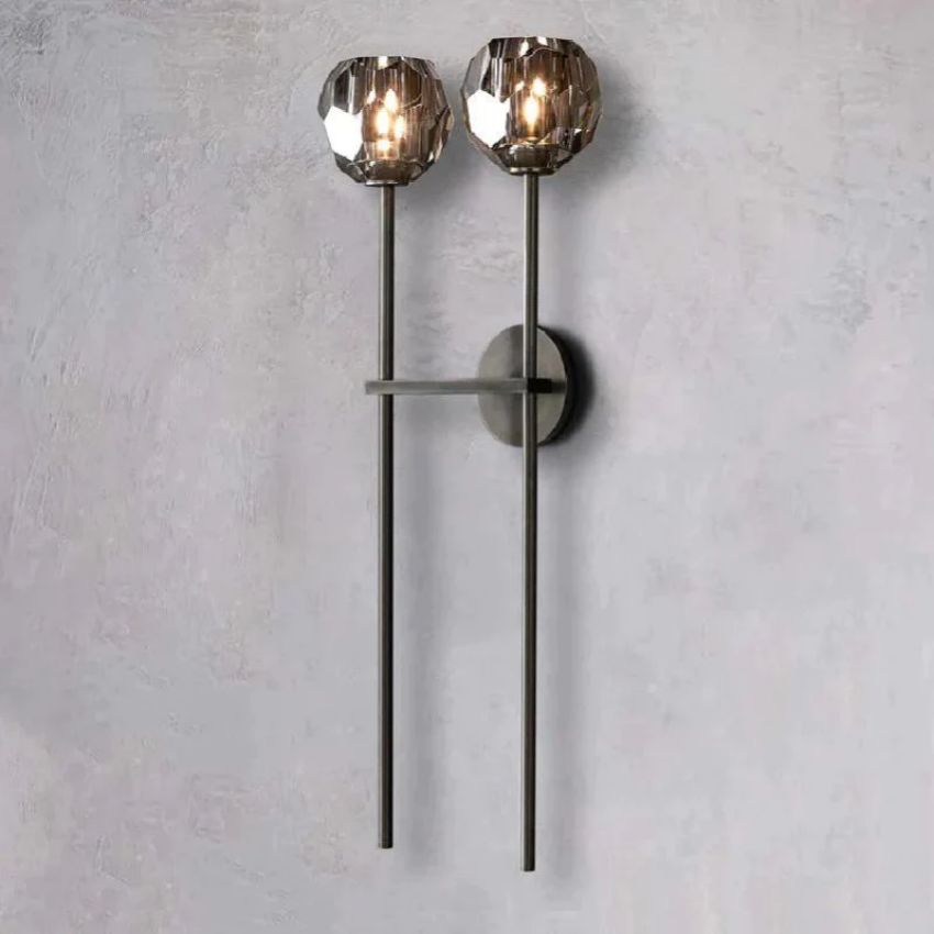 Boule Geometric Cristal Grand Wall Sconce