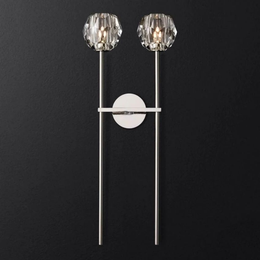 Boule Geometric Cristal Grand Wall Sconce